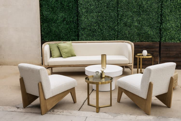 Baylor Side Table - Gold view 8
