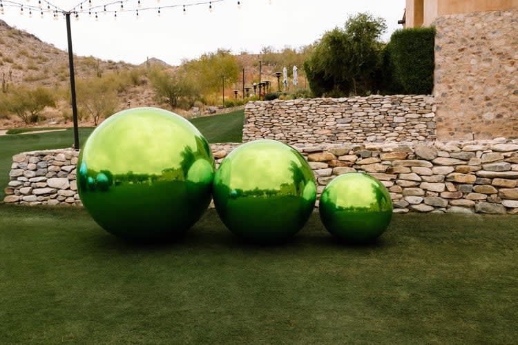 Green Orb Ball - Medium Size view 4