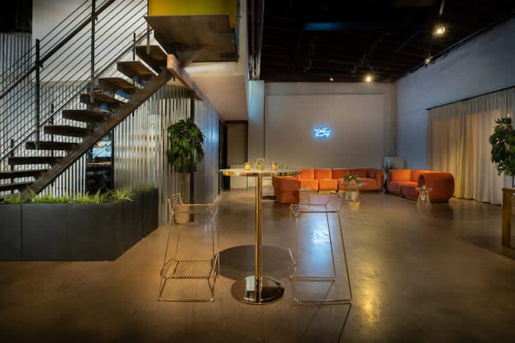 Cali Gold Bar Stool view 4