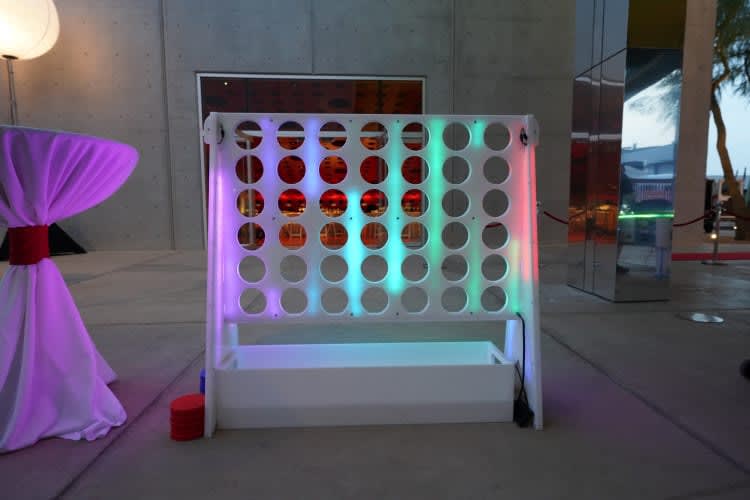 Glowing Giant Connect Four view 4