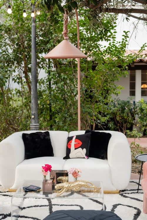 Colette Loveseat - Ivory view 2