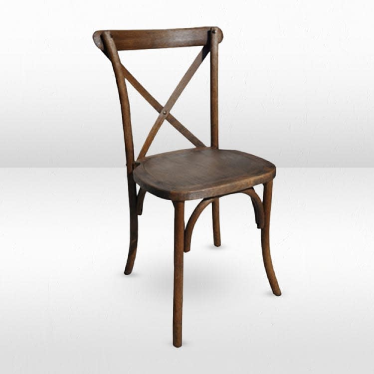 Crossback Dining Chair Antique Brown view 2