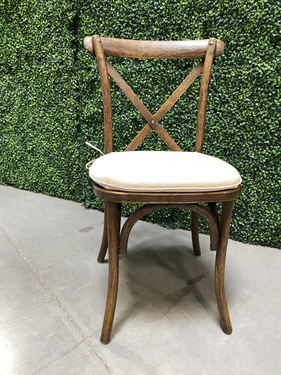 Crossback Dining Chair Antique Brown view 4