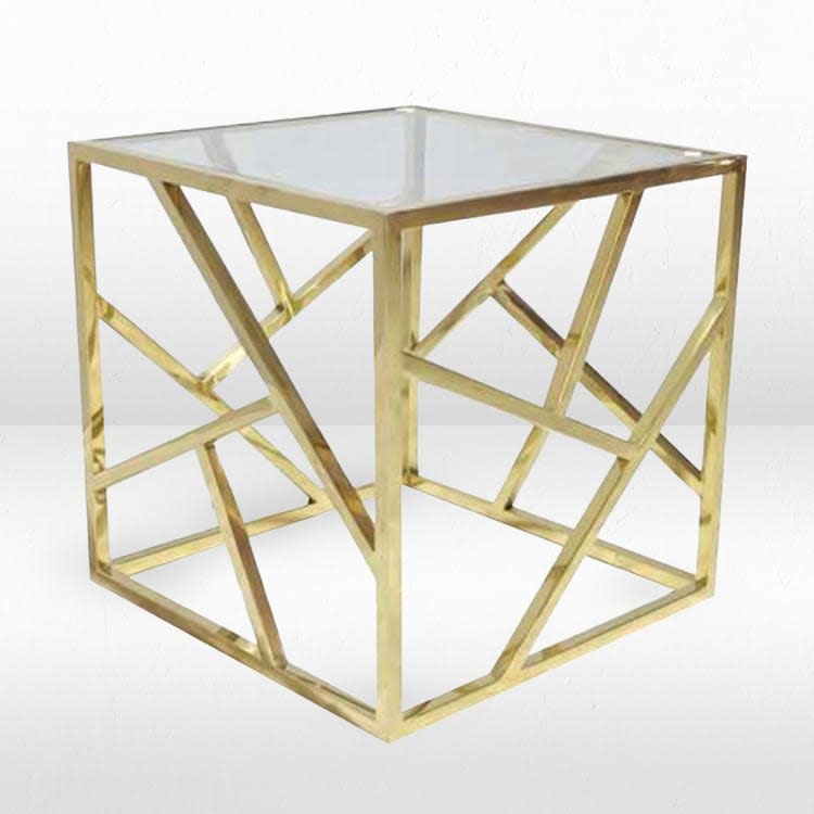 Nest Side Table - Gold Frame