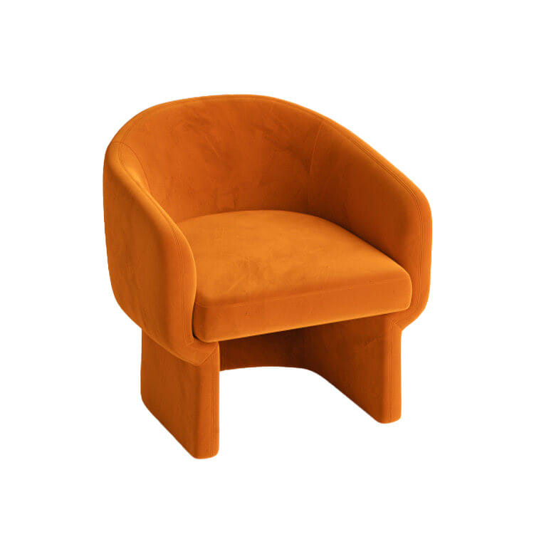 Cachet Club Chair - Rust