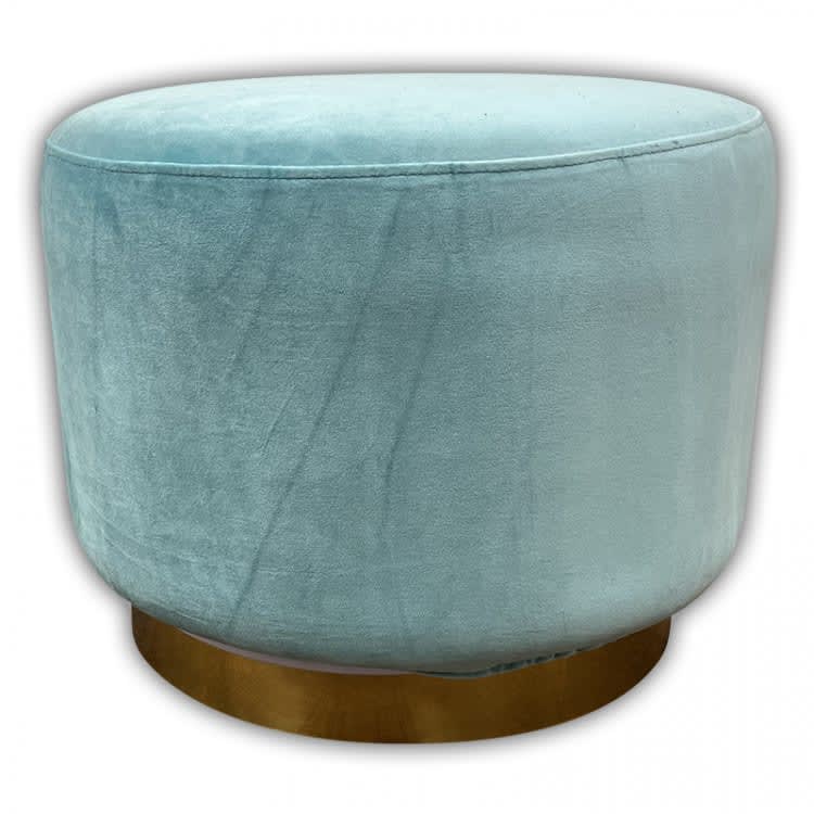 Colette Dot Ottoman - Tiffany view 2