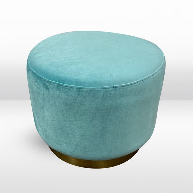 Colette Dot Ottoman - Tiffany view 3