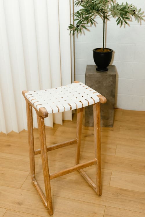 Charlie Bar Stool - White view 4