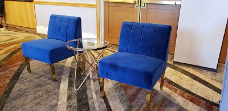 Kincaid Accent Chair - Sapphire view 2