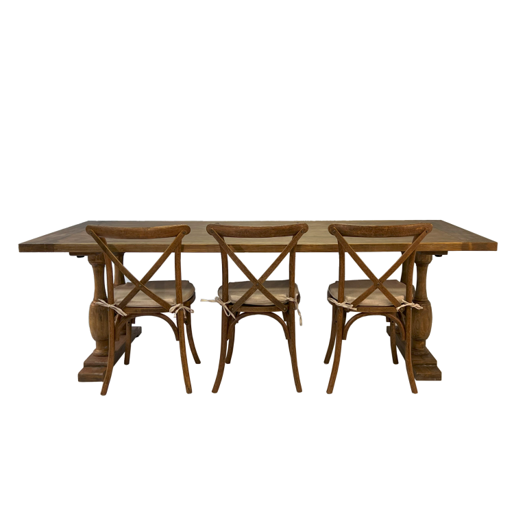 Spool Dining Table view 4