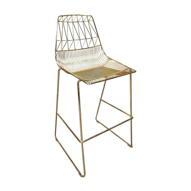 Hawaii Bar Stool - Gold