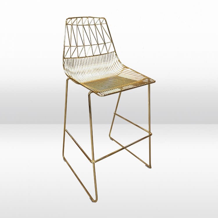 Hawaii Bar Stool - Gold view 2