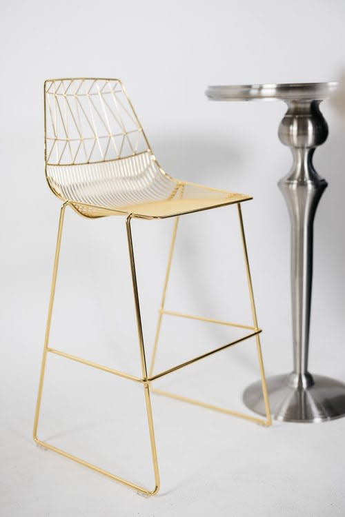 Hawaii Bar Stool - Gold view 4