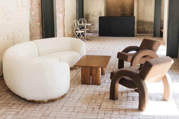 Teddy Side Chair - Brown view 4