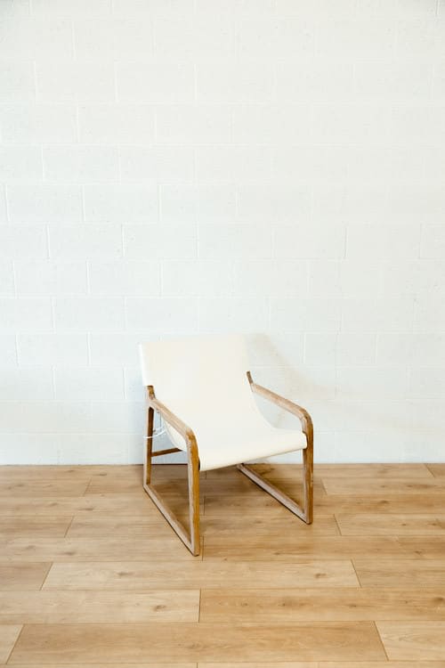 Skylar Accent Chair - White view 3