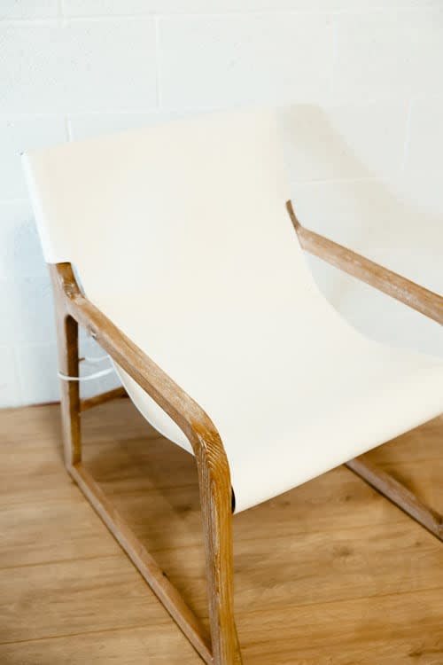 Skylar Accent Chair - White view 4