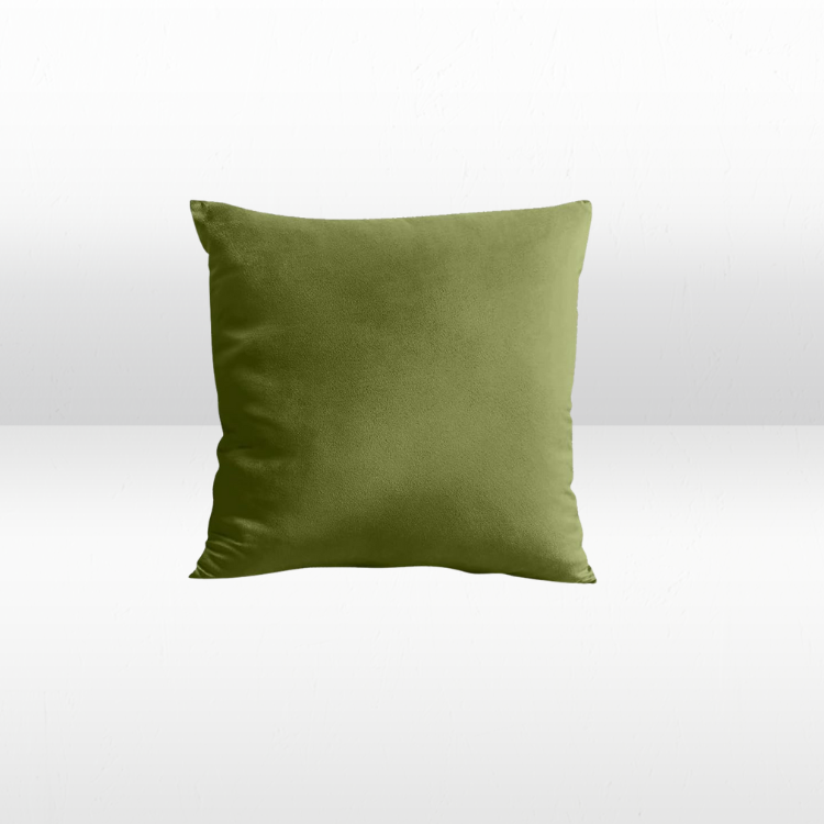 Moss Velvet Pillow view 2