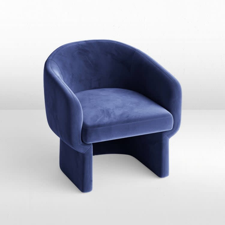 Cachet Club Chair - Sapphire view 2