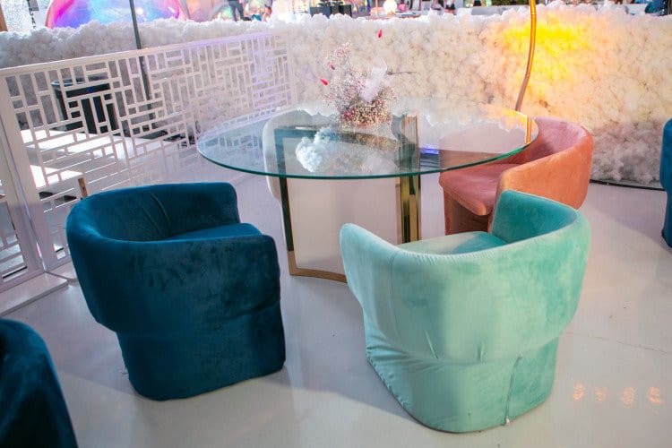 Cachet Club Chair - Sapphire view 3
