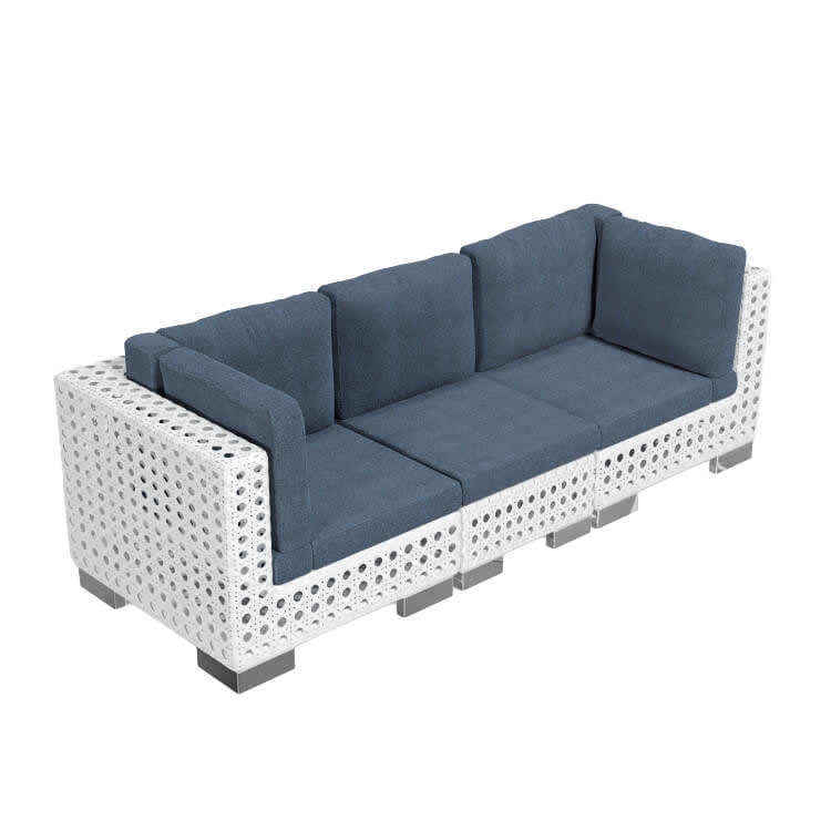 Montauk Sofa - Sapphire