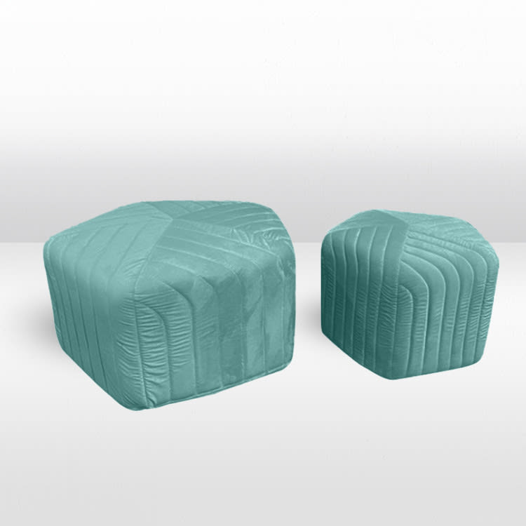 Ottoman Set - Mini and Biggie - Tiffany view 3