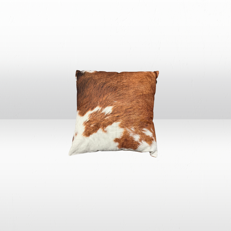 CowHide Brown Pillow view 3