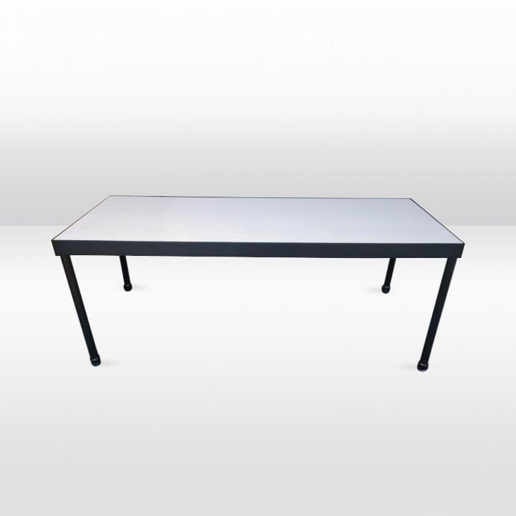 Edison Dining Table White Wash Top view 2