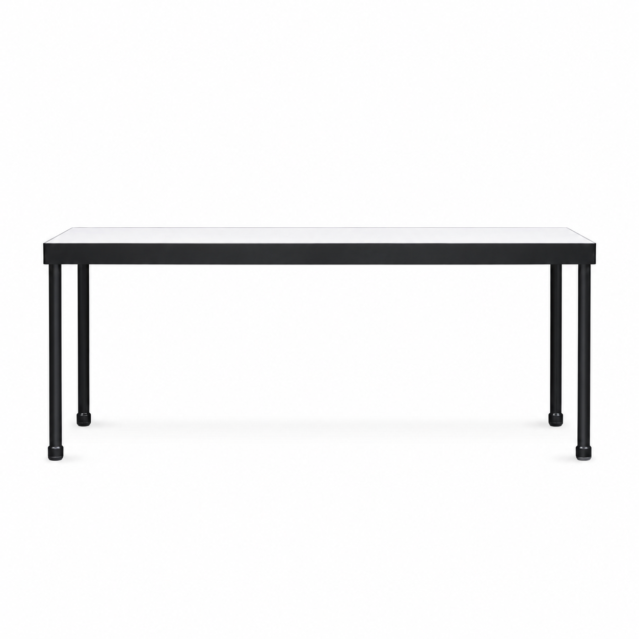 Edison Dining Table White Wash Top view 6