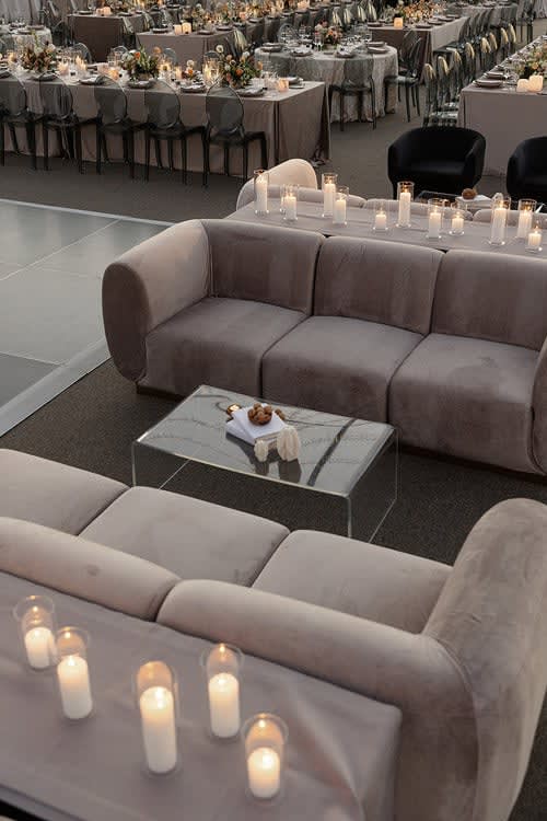 Colette Sofa - Pewter view 2