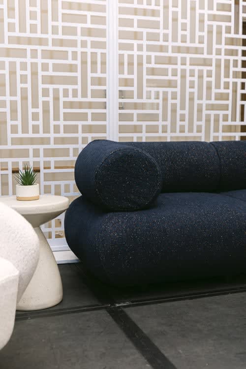 Juno Loveseat - Confetti Sapphire view 5