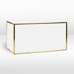 6ft Avenue Bar - Flat Gold Frame view 2