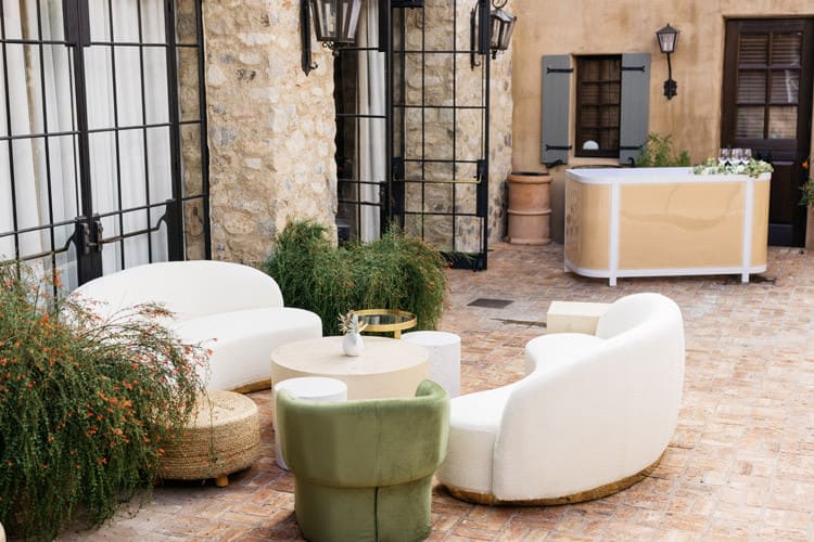 Coco Boucle Sofa - Ivory view 9