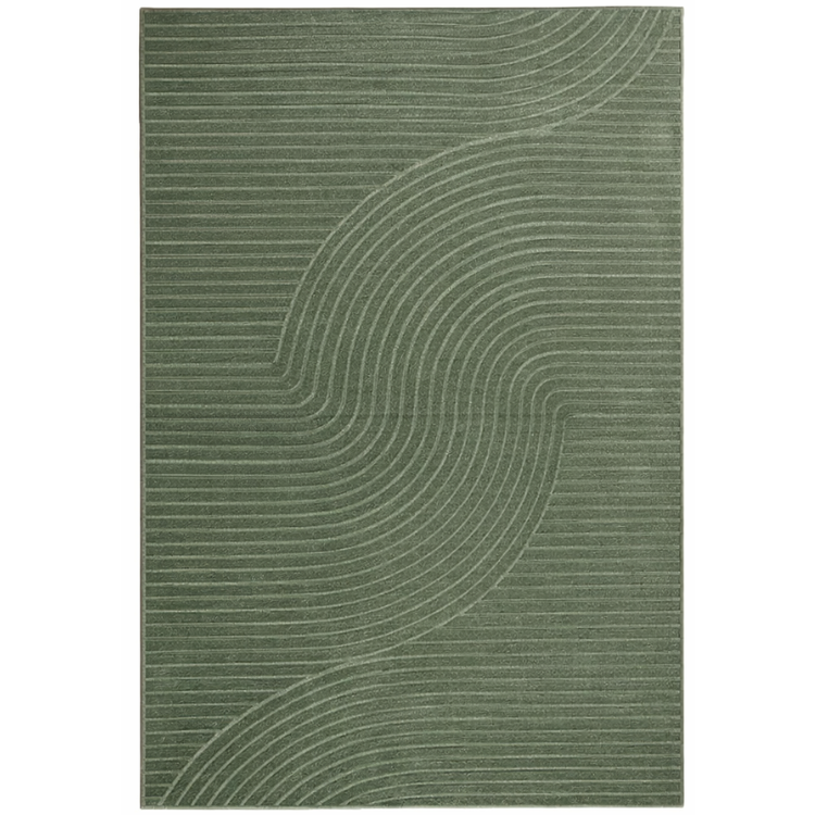 Olive Modern Area Rug