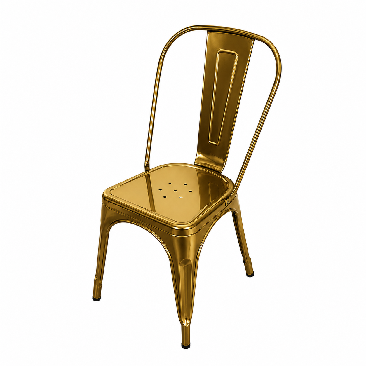 Gold Tolix Dining Chair