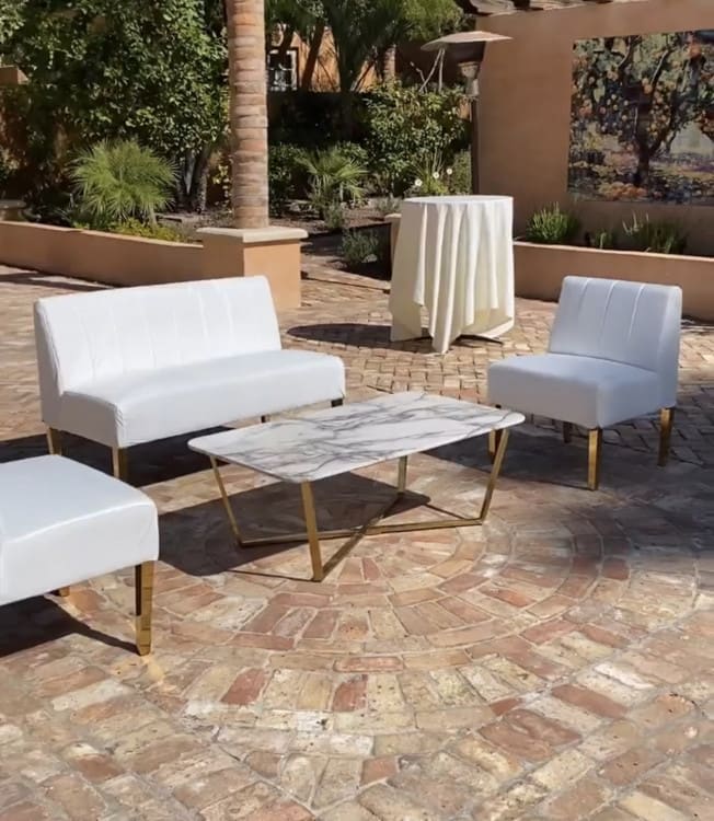 Kincaid Accent Chair - White view 5