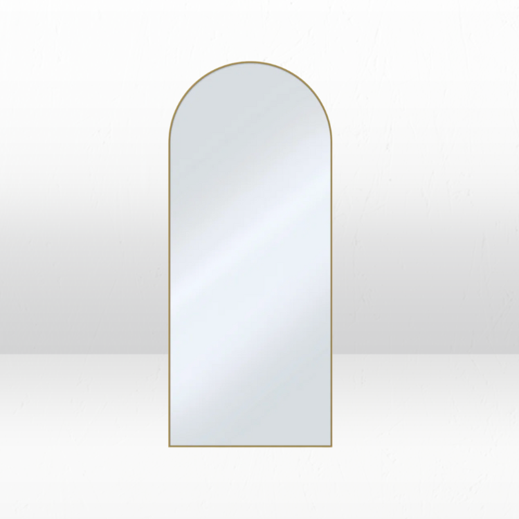 Full Length Mirror - Gold Frame view 2