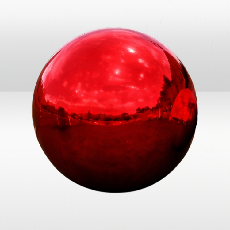 Red Orb Ball - Large Size view 2