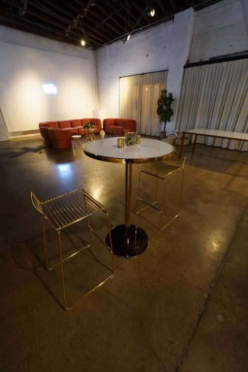 Virtu Gold Cocktail Table - Gold view 2