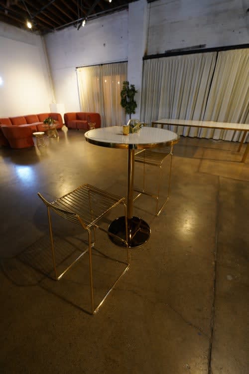 Virtu Gold Cocktail Table - Gold view 3