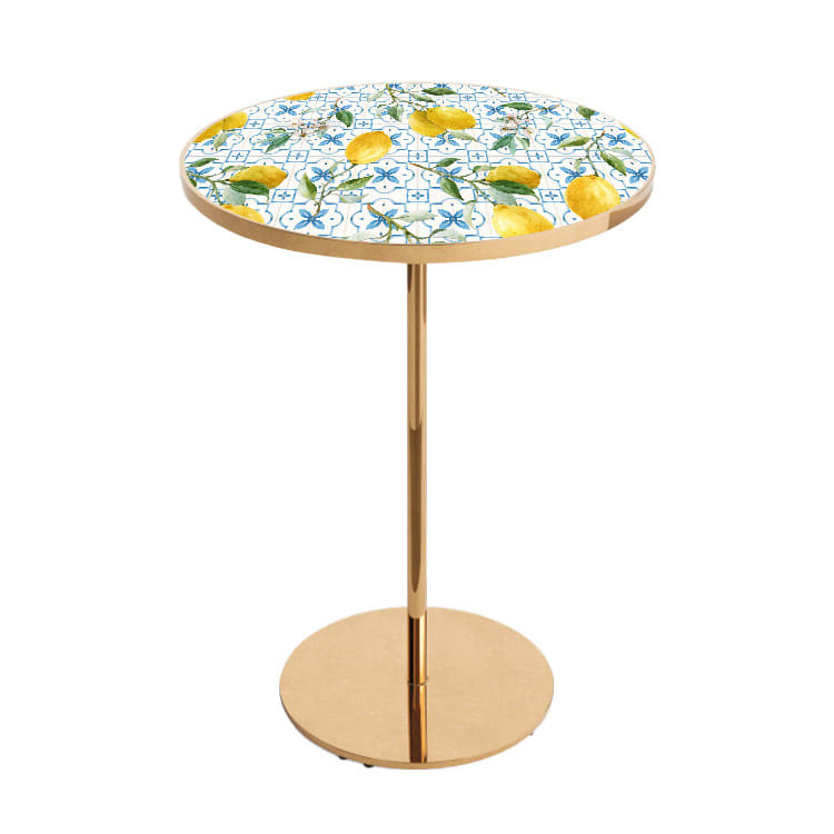 Virtu Gold Cocktail Table - Gold view 11