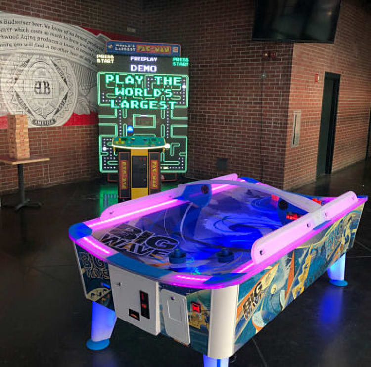 Big Wave Air Hockey Table (Curved Top) view 4