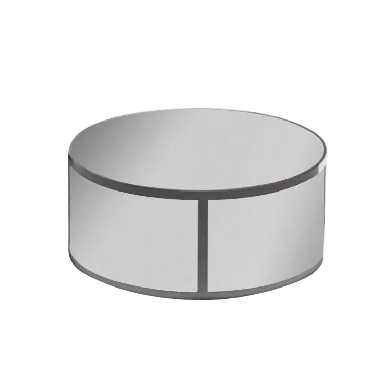 Dexter Coffee Table / Silver Mirror Inserts