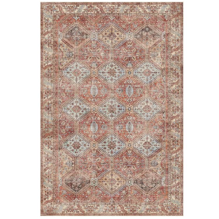 Small Distressed Vintage Area Rug view 2