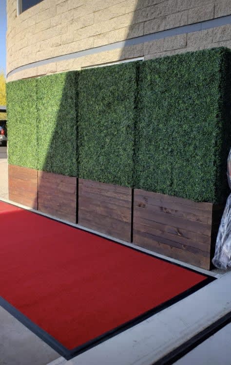 Red Carpet Runner - 6ft Wide x 25ft Long view 2