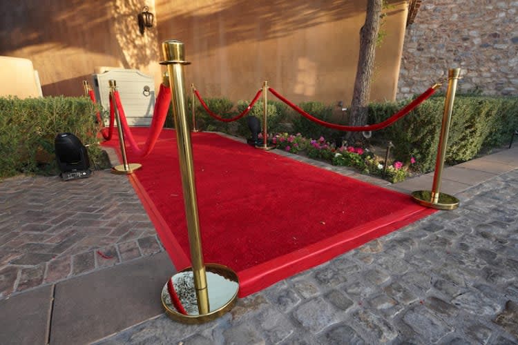 Red Carpet Runner - 6ft Wide x 25ft Long view 3