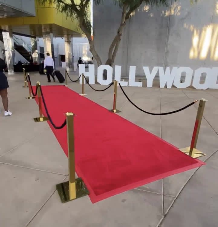 Red Carpet Runner - 6ft Wide x 25ft Long view 4