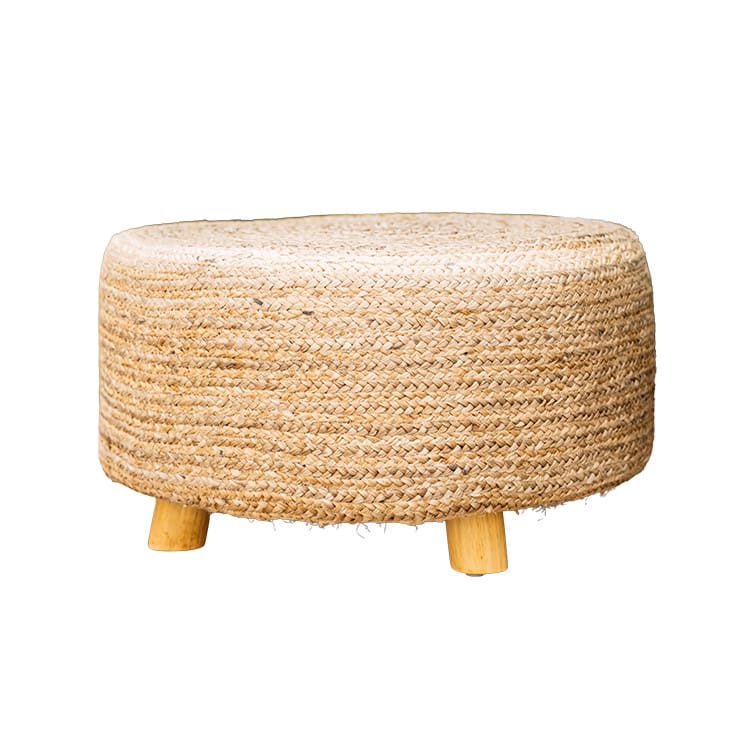 Jute Accent Side Table