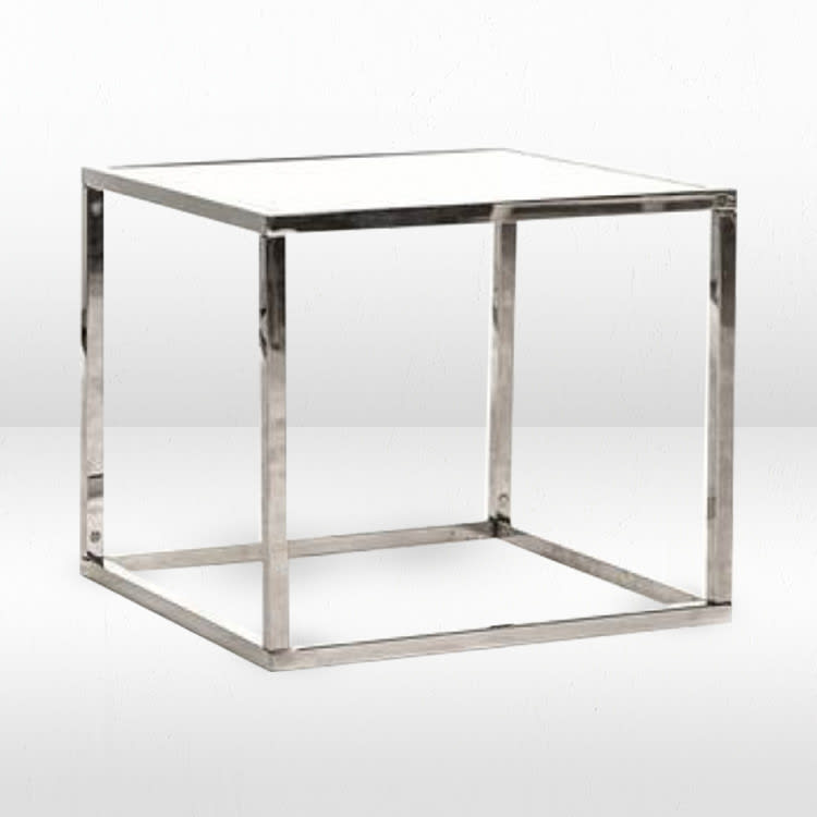 Mercer Side Table - Silver view 2