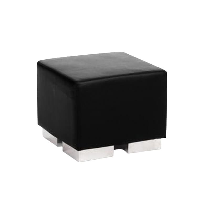 Cube Ottoman - Black