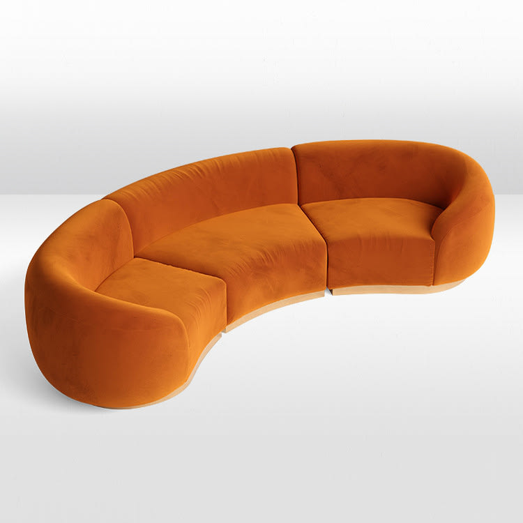 Cascade Arc Sofa - Rust view 4
